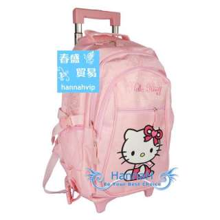 Hello Kitty Luggage Baggage Trolley School Bag FA085 2  