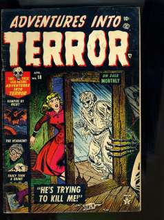 ADVENTURES INTO TERROR #18[1953]SCARCE  