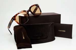 TOM FORD CAMPBELL TF 198 52J BROWN SUNGLASSES 0198/S  