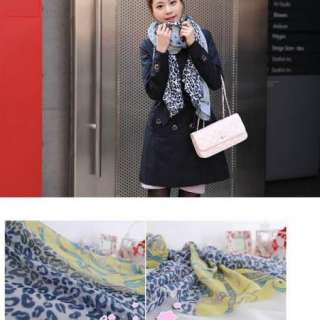 New Style Leopard Chain Lady Girl Long Spring Autumn Scarf Shawl Wrap 