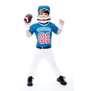    Lil Big Football Player Child Costume Size 2T Toddler Toys & Games