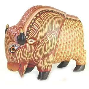  Buffalo ~ Oaxacan Carving 4 1/2 Inches Tall