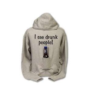  I See Drunk People Beer Hoodie. 