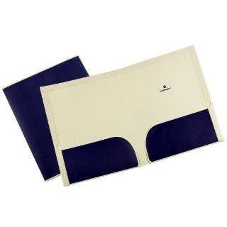 Semikolon A4/Letter Size Portfolio Folders, 2 Pack, Marine Blue 