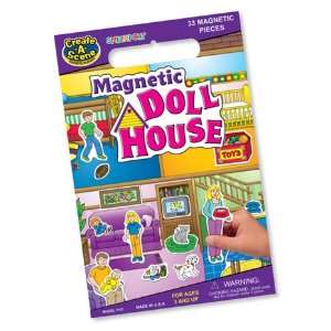  Create A Scene Magnetic Playset Doll House; no. SME7107 