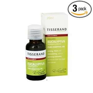  Tisserand Essential Oil, Eucalyptus   0.68 Oz, 3 Pack 