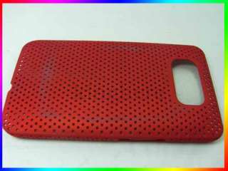 Red Hard Cover Case For HTC LEO HD2 T8585 HD 2 Ⅱ P85  
