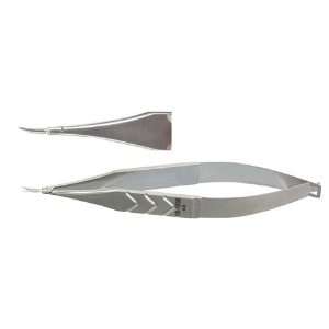   SCISSORS, 4 (10.2 CM), SHARP TIPS, EXTRA THIN 7MM LONG BLADES, CURVED