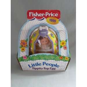   Price LITTLE PEOPLE Tippity Top Egg Holiday Collectable Toys & Games