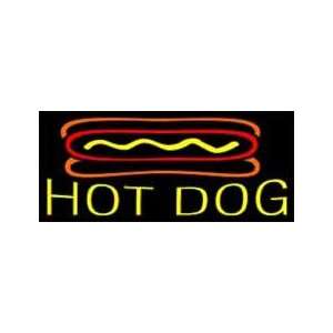 Hot Dog Neon Sign 13 x 30
