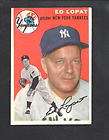 1954 TOPPS #5 ED LOPAT EX EXMT  