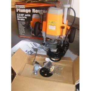 Horsepower Plunge Router Super Duty with three adjustable plunge 