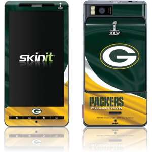  2011 Super Bowl Green Bay Packers skin for Motorola Droid 