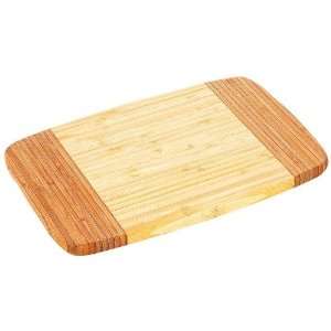   Cutting Bd By HealthSmart&trade 11 7/8 Two Tone Bamboo Cutting Board
