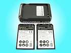  Battery + Charger For HTC T9199 EVO Shift 4G A7373 HERO 200 EVO 4G