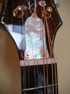   F5 Left Handed Mandolin in Case All SOLID Timbers Shell Inlays  