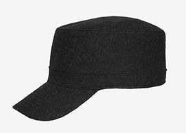 Tilley TTWC Tec Wool Black Winter Cap Earwarmer Hat New  