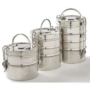  Happy Tiffin, Kerala Small Latch Tiffin Set, Food Carriers 