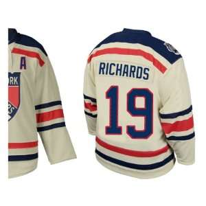  New york rangers Winter Classic jerseys #19 Richards cream 