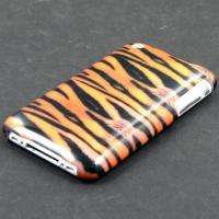 FOR APPLE iPHONE 3G S 3GS TIGER SKIN HARD CASE COVER  