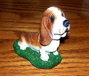 Basset Hound Dog Bobblehead Figurine  