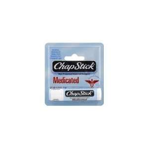  Chapstick Lip Balm Medicated, 0.15 oz (Pack of 3) Health 