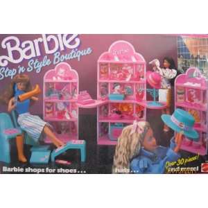  Barbie STEP N STYLE BOUTIQUE 30+ Piece Playset BARBIE Shops 