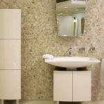 Quartz Mosaic Tile Bathroom Walls