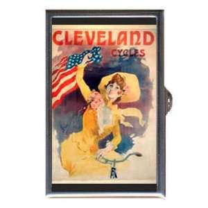  Cleveland Bicycle America Flag Coin, Mint or Pill Box Made 