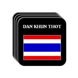 Thailand   DAN KHUN THOT Set of 4 Mini Mousepad Coasters 