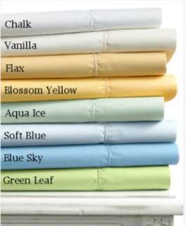 Martha Stewart Collection 400 Thread Count Pillow Cases King Green 