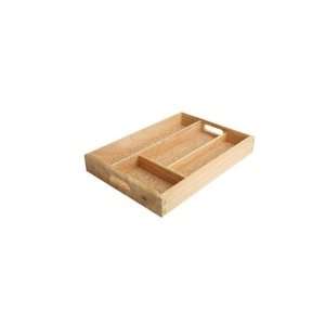 Small Cutlery Tray In Hevea With Cork Base  Kitchen 