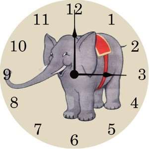 Vintage Elephant Wall Clock Baby