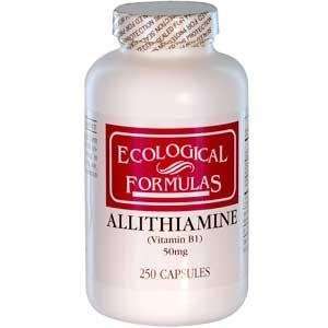  Ecological Formulas, Allithiamine (Vitamin B1), 50 mg, 250 