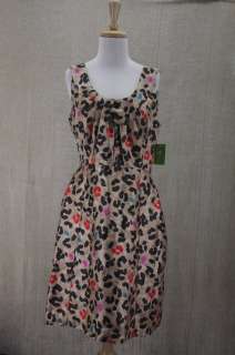 NWT Kate Spade Mercury Bette Leopard print sleeveless Dress sz 10 $425 