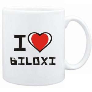  Mug White I love Biloxi  Usa Cities