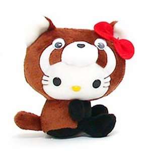  Hello Kitty ~5 Firefox (Red Panda) Mini Plush Doll 