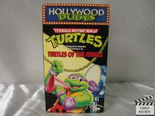 TMNT   Turtles of the Jungle VHS  