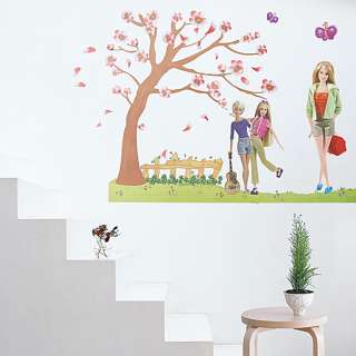 Barbie  Large Wall Decals Stickers Appliques Home Decor  