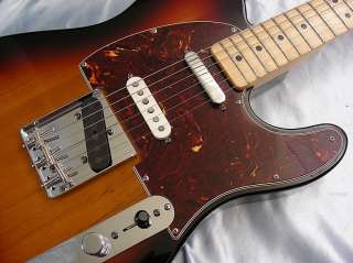 07 Fender Nashville Deluxe Telecaster 3 Pickup Tele Sunburst 