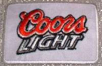 COORS LIGHT Beer Logo Embroidered Nascar PATCH  