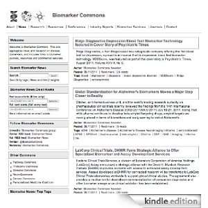  Biomarker Commons Kindle Store Biomarker Commons