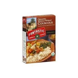 Fantastic World Foods Couscous, Organic, Whole Wheat, 12 oz, (pack of 