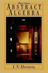 Abstract Algebra, (0471368792), I. N. Herstein, Textbooks   Barnes 