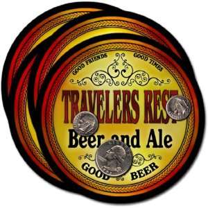 Travelers Rest, SC Beer & Ale Coasters   4pk