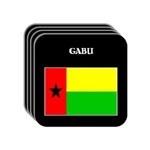  Guinea Bissau   GABU Set of 4 Mini Mousepad Coasters 