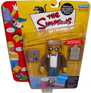 Simpsons Smithers Action Figure WOS MOC Series 2 Intelli Tronic RARE 