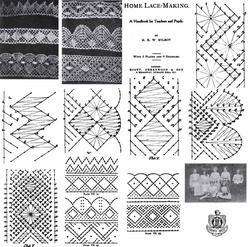 Pillow Lace Book Patterns Bobbin Laces Pattern 1906  
