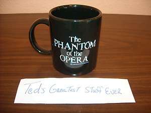THE PHANTOM OF THE OPERA   Coffee Mug, Black Mug, HTF  