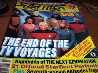 Star Trek Next Generation V30 The End of the TV Voyages  